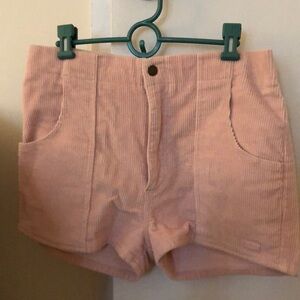 Pink Corduroy Hammies Shorts